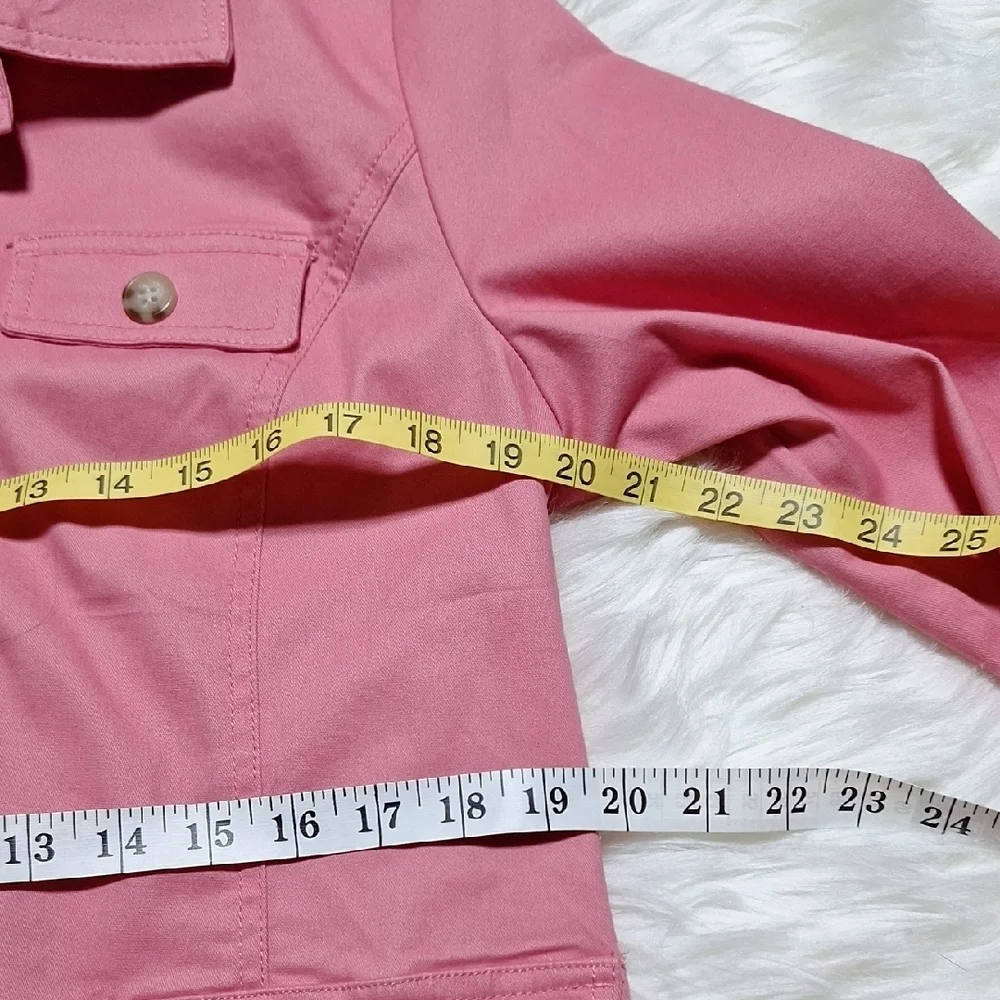 Appleseed's Pink Button-Up Blazer - Picture 10 of 14